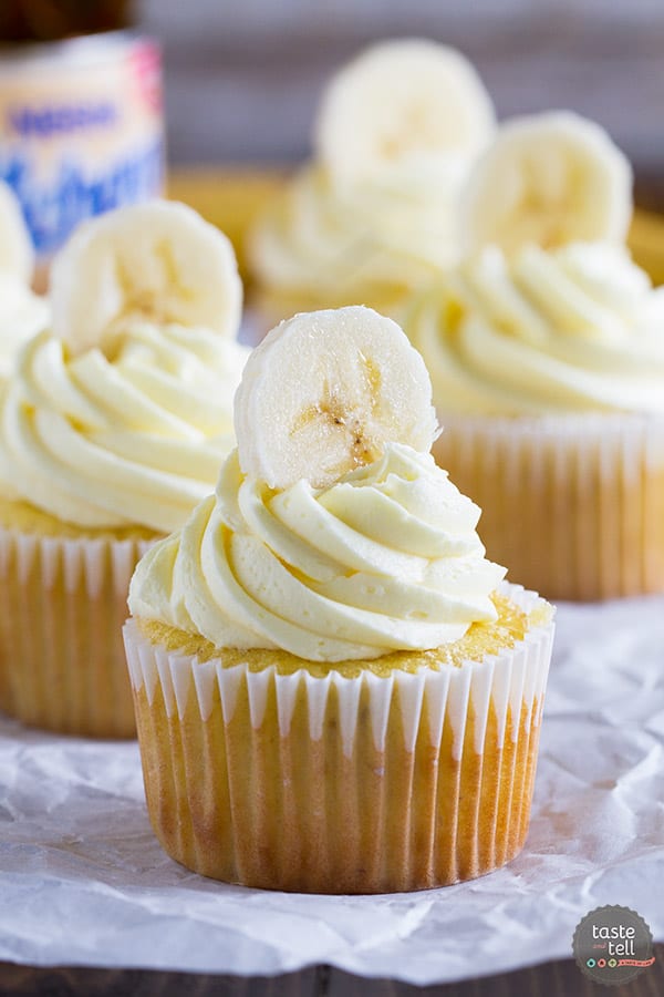Bananas Foster Cupcakes Taste and Tell