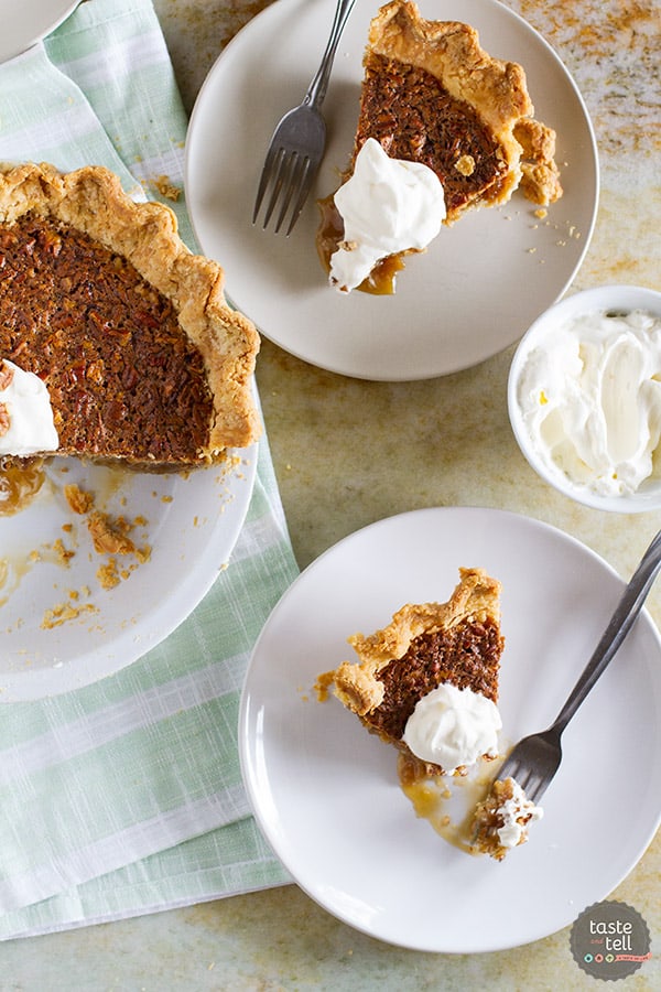 Sweet and gooey, this Coconut Pecan Pie is the perfect way to change up a traditional pecan pie. 