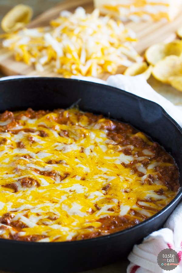 Turn a family friendly dinner idea into an appetizer that your friends won’t be able to get enough of! This Sloppy Joe Dip is cheesy and beefy and definitely crowd pleasing.