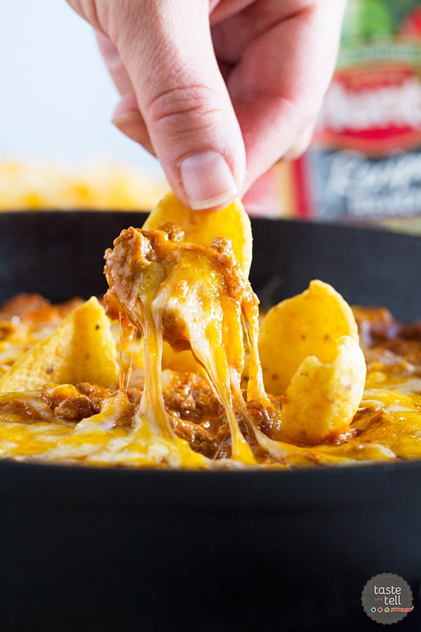 Turn a family friendly dinner idea into an appetizer that your friends won’t be able to get enough of! This Sloppy Joe Dip is cheesy and beefy and definitely crowd pleasing.