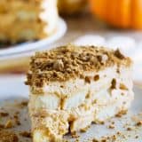 So easy and family friendly, this Pumpkin Tiramisu is a fun way to change up your holiday baking. With pumpkin, apple and gingersnap flavors, you can’t go wrong!