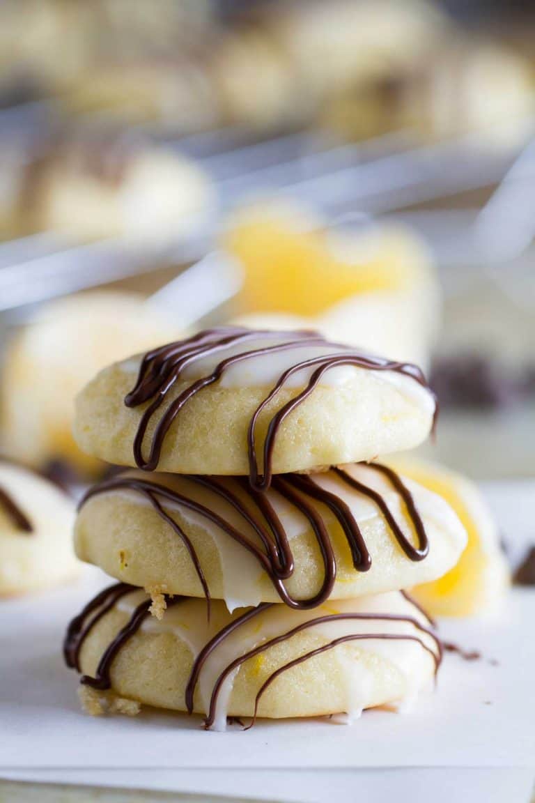 Chocolate Orange Ricotta Cookies