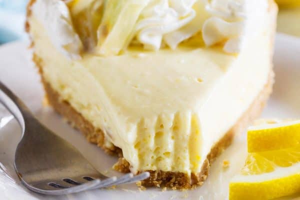 A simple lemon pie is only a few ingredients away! This Lemon Cream Pie comes together with very little prep, is practically fail-proof, and is a pie everyone will love!
