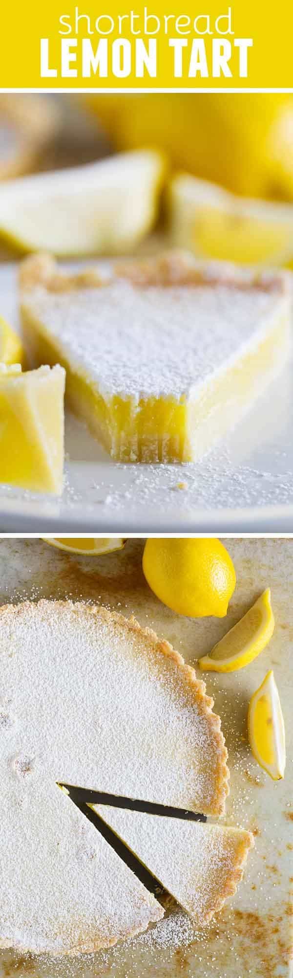 Shortbread Lemon Tart Recipe Taste and Tell