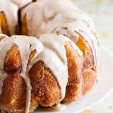 Monkey Bread with Cinnamon Icing