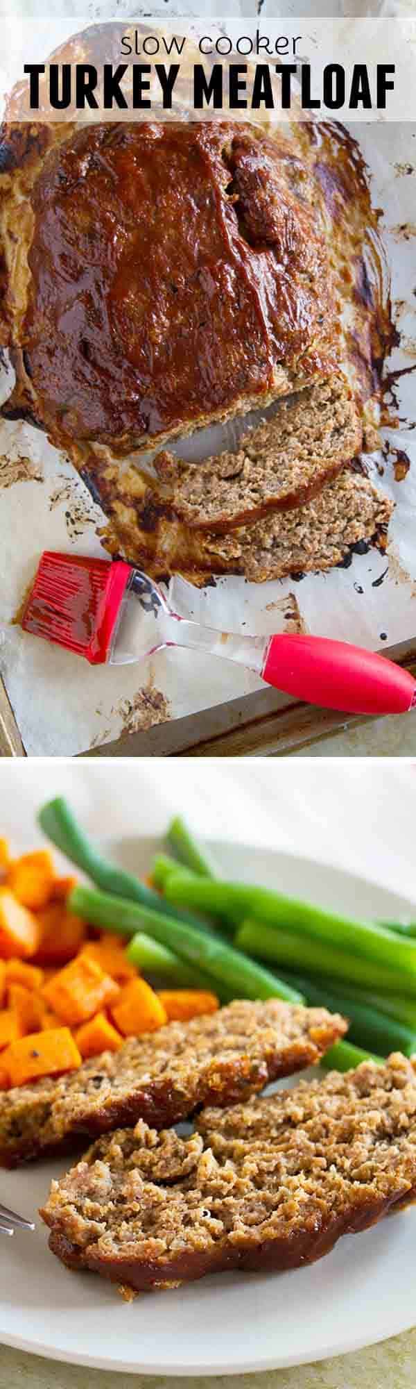 Slow Cooker Turkey Meatloaf Taste and Tell