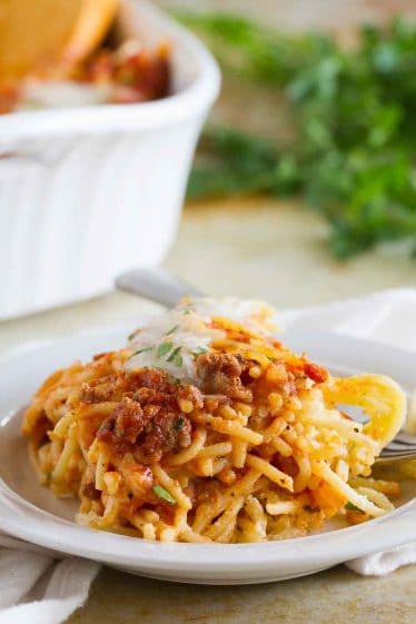 Spaghetti Lasagna - Taste and Tell