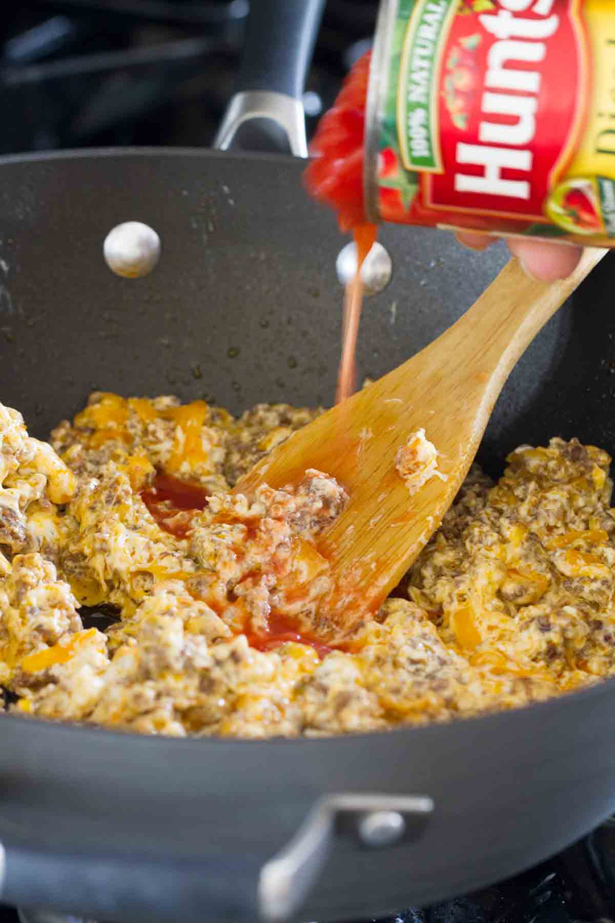 Spicy Sausage Dip with Tomatoes Taste and Tell