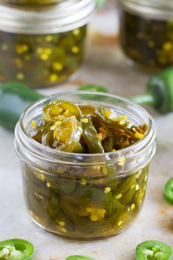 Sweet and spicy and incredibly addictive - you’ll never want to go back to a normal pickled jalapeño after trying these Candied Jalapeños.