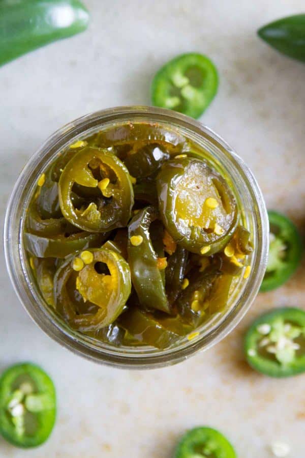 Sweet and spicy and incredibly addictive - you’ll never want to go back to a normal pickled jalapeño after trying these Candied Jalapeños.