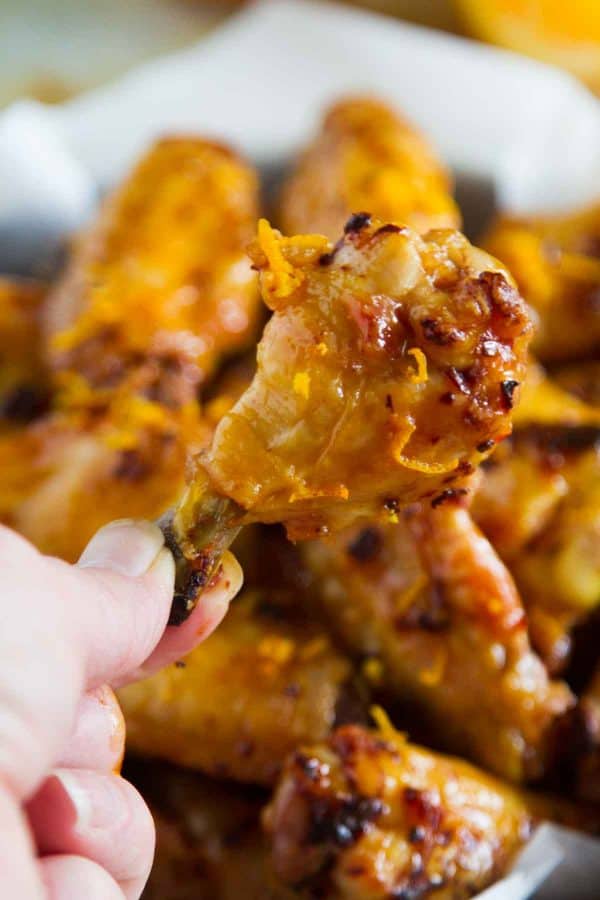 A little bit sweet, a little bit spicy, and all kinds of delicious, these Chipotle Orange Chicken Wings are good for so much more than just game day!