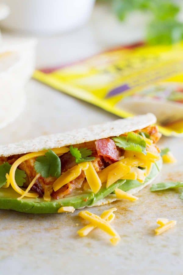 It’s better with bacon - especially when it’s taco night! These Chicken Bacon Avocado Tacos are perfect for Taco Tuesday!