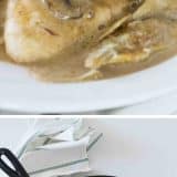 Chicken, mushrooms and artichokes are cooked in a creamy sauce, making this Creamy Artichoke Chicken a dreamy chicken dinner!