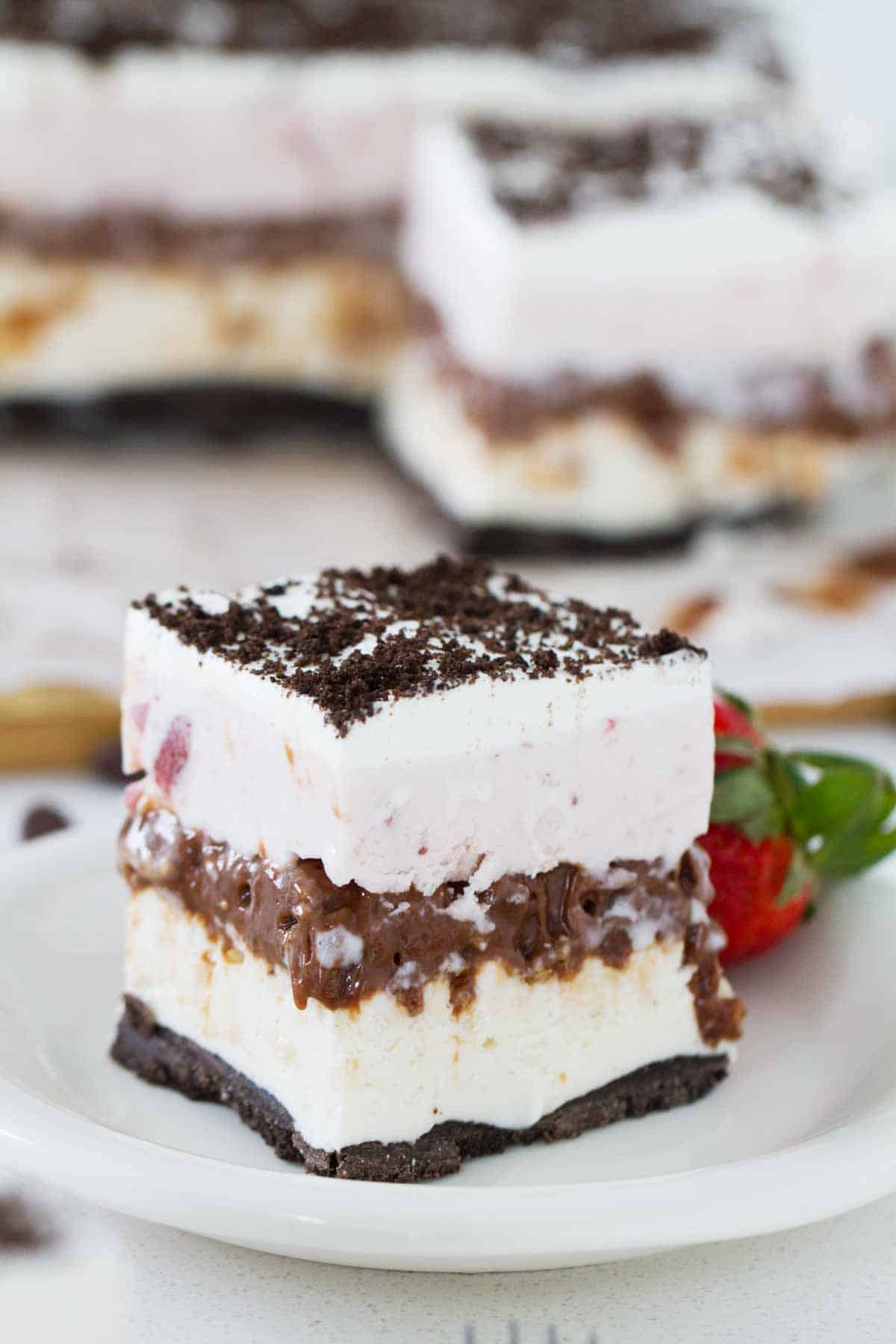 Neapolitan Ice Cream Bar Recipe Taste and Tell