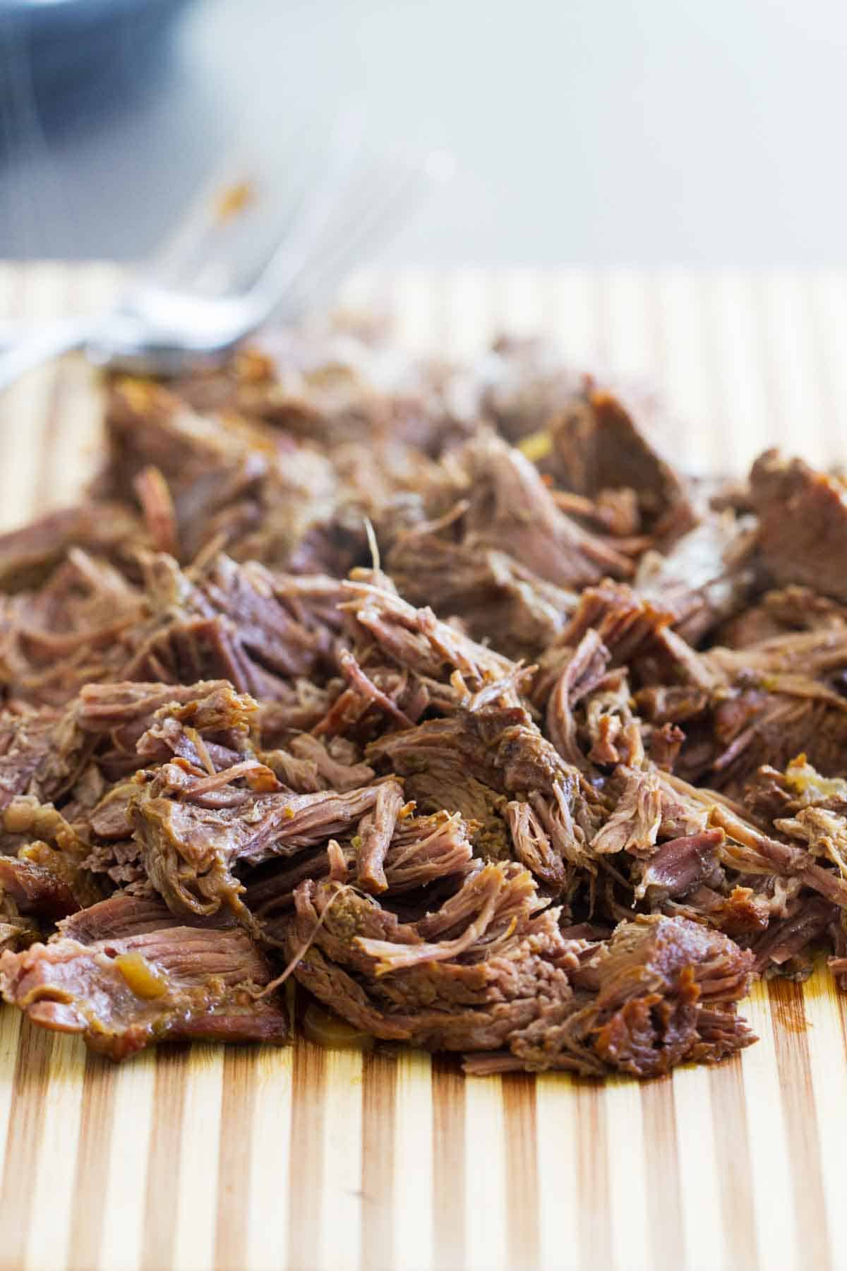 Slow Cooker Shredded Beef Chimichanga Recipe - My Natural Family