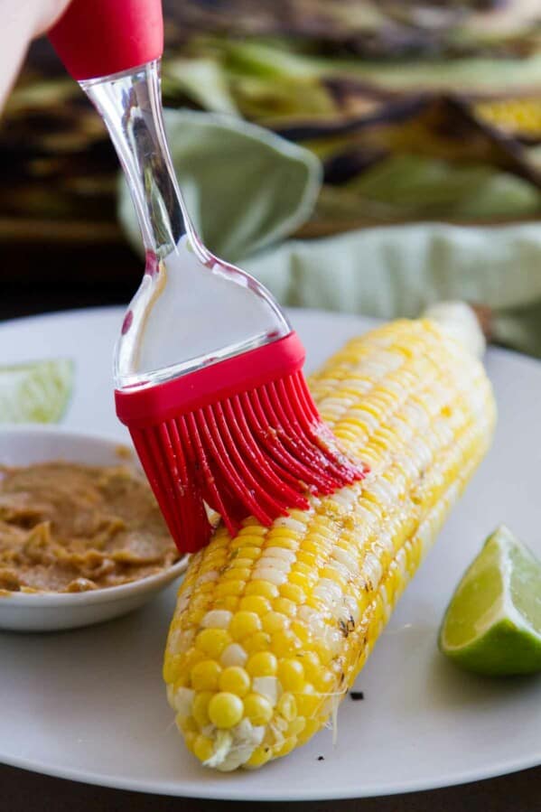 Nothing says summer like grilled corn on the cob! And this Grilled Corn on the Cob with Smoky Butter is so flavorful and the perfect summer side dish.