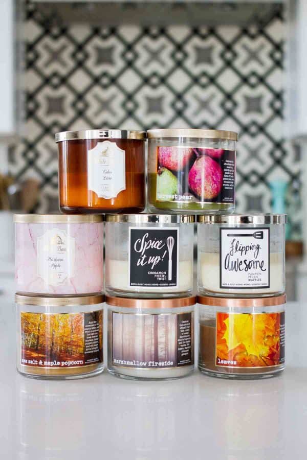 Dishing on my favorite fall candles from Bath and Body Works 2017