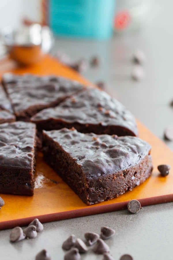 It doesn’t get more fudgy and chocolatey than these Pressure Cooker Fudgy Brownies! These brownies are moist, dense and rich.