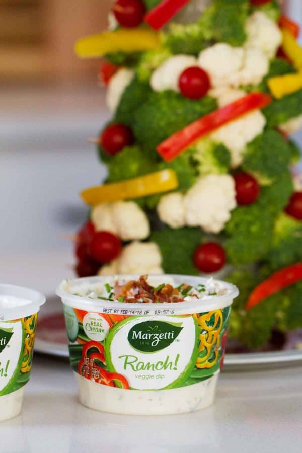 How to make Veggie Christmas Trees - the perfect holiday centerpiece or holiday fun family activity!