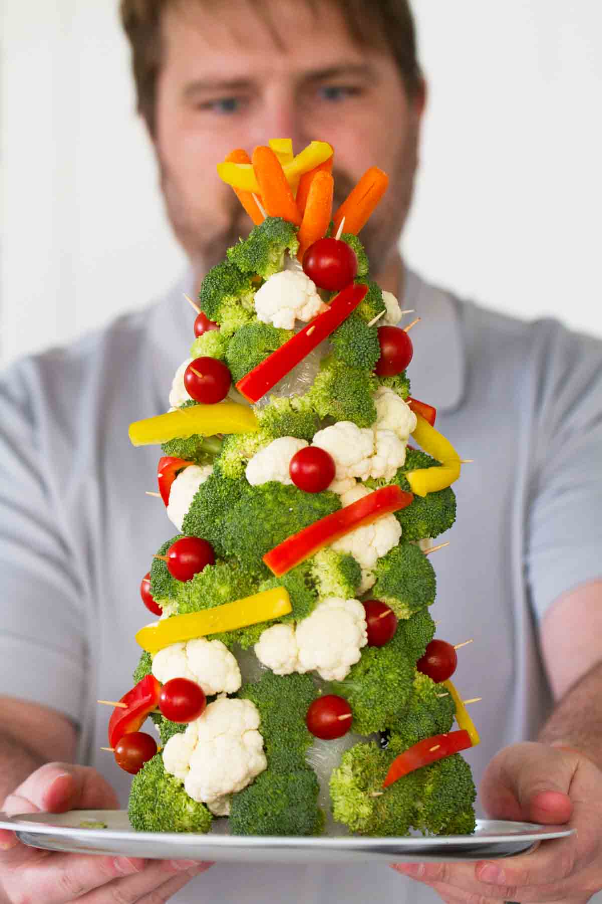 Broccoli christmas tree sale