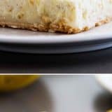 Banana Cheesecake Cookie Bars collage