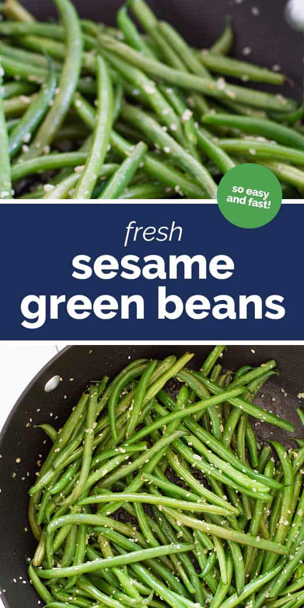 Easy and Fast Sesame Green Beans Recipe Taste and Tell
