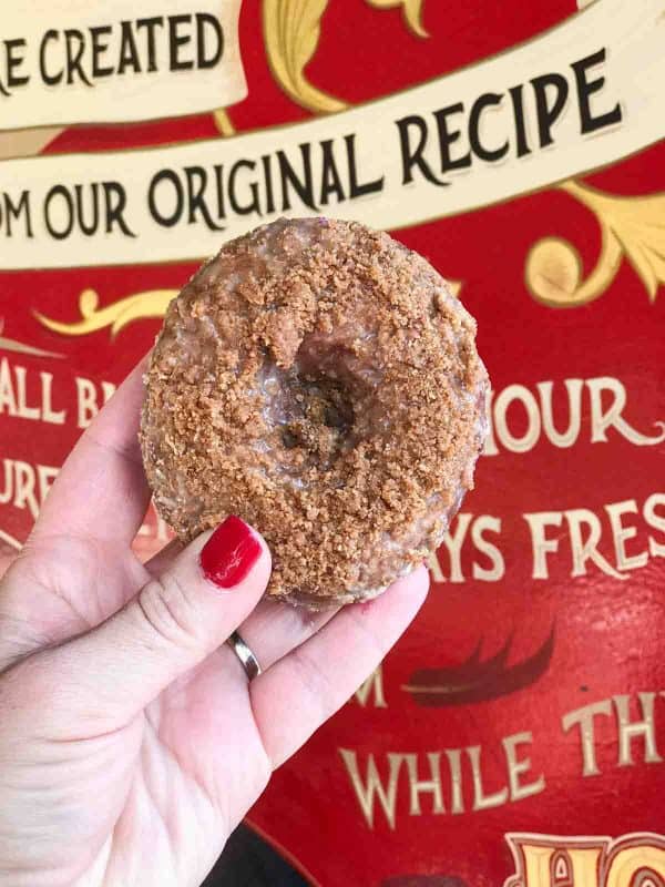 Apple Pie Doughnut from Sidecar Doughnuts - Costa Mesa California