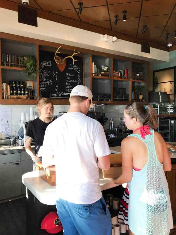 Inside Sidecar Doughnuts, Costa Mesa California