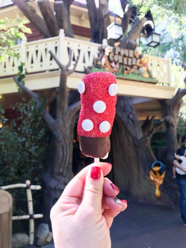 Chocolate Caramel Marshmallow Stick from Disneyland