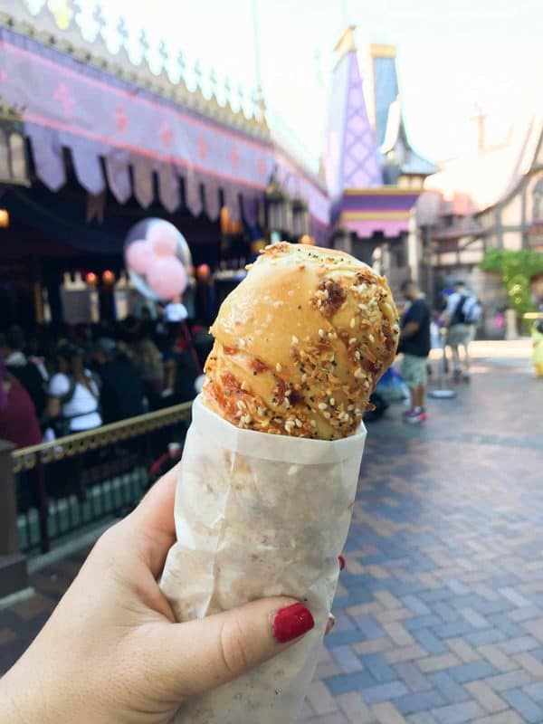 Cheddar Garlic Bagel Twist from Disneyland