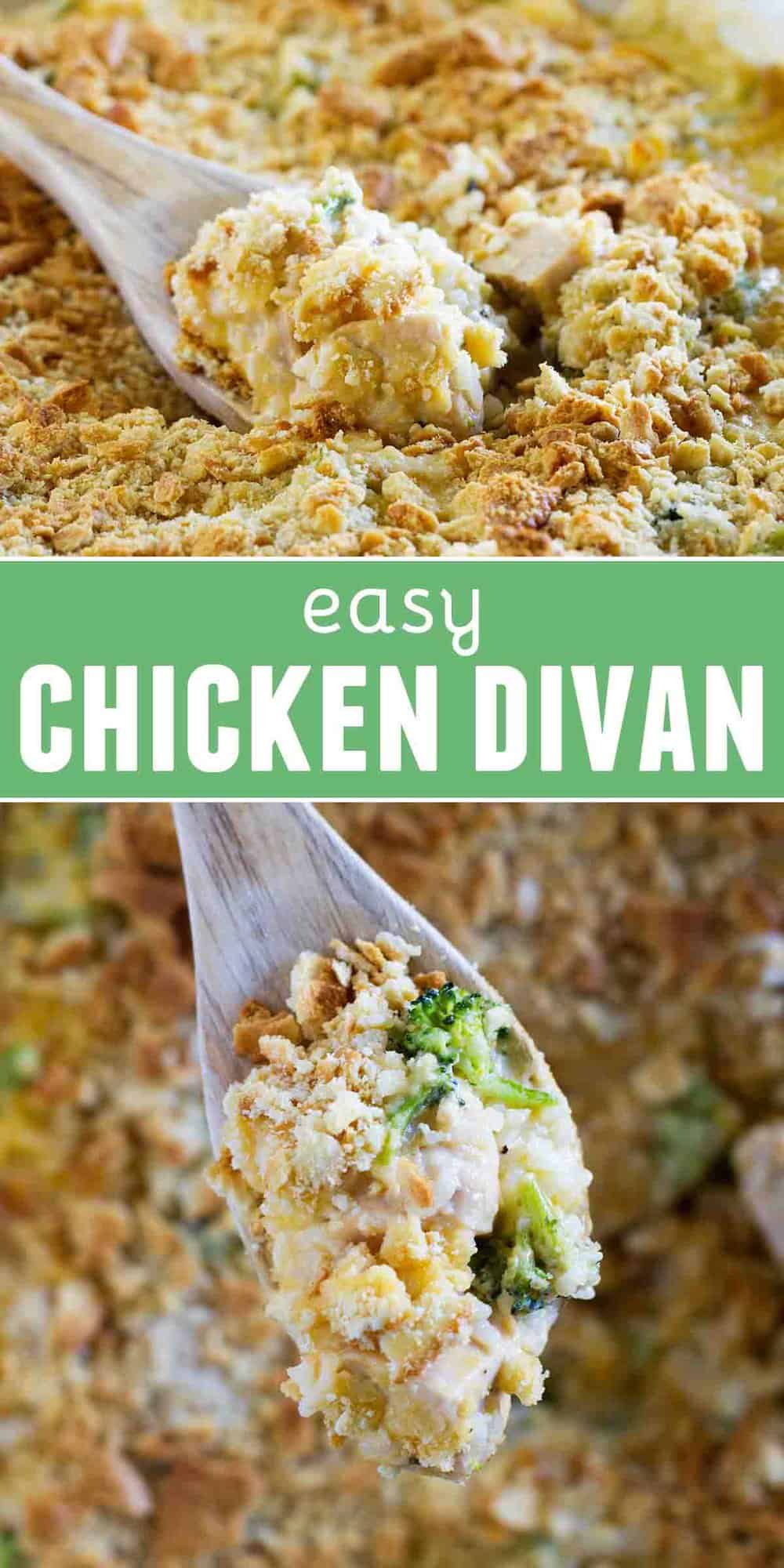 Easy Chicken Divan Recipe with Rice Taste and Tell