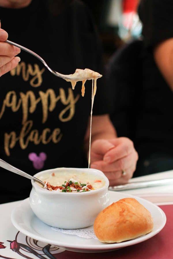 Baked Potato Soup from The Carnation Cafe - Disneyland