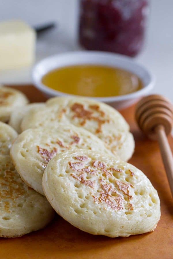 traditional homemade british crumpet recipe