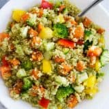 Quinoa and Roasted Sweet Potato Salad