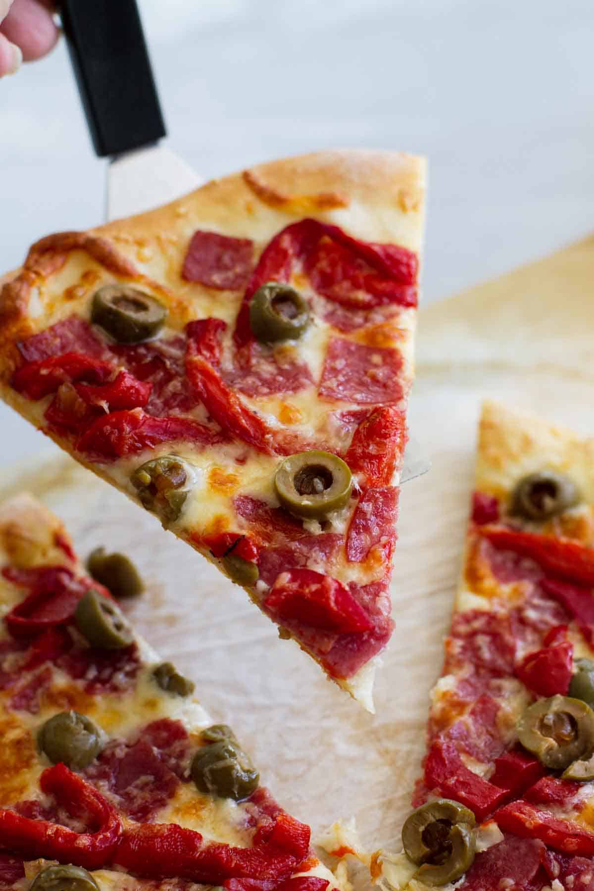 Antipasto Pizza with Salami Taste and Tell