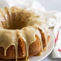 How to make Buttermilk Pound Cake with Caramel Icing