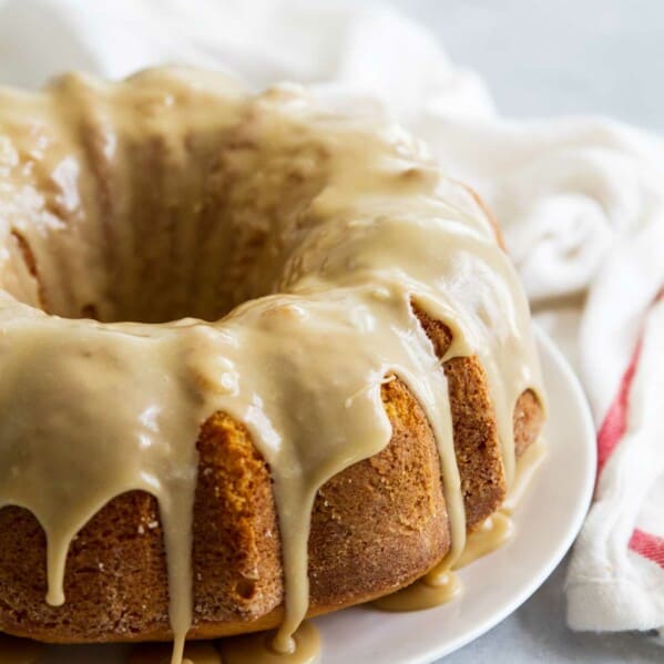 How to make Buttermilk Pound Cake with Caramel Icing