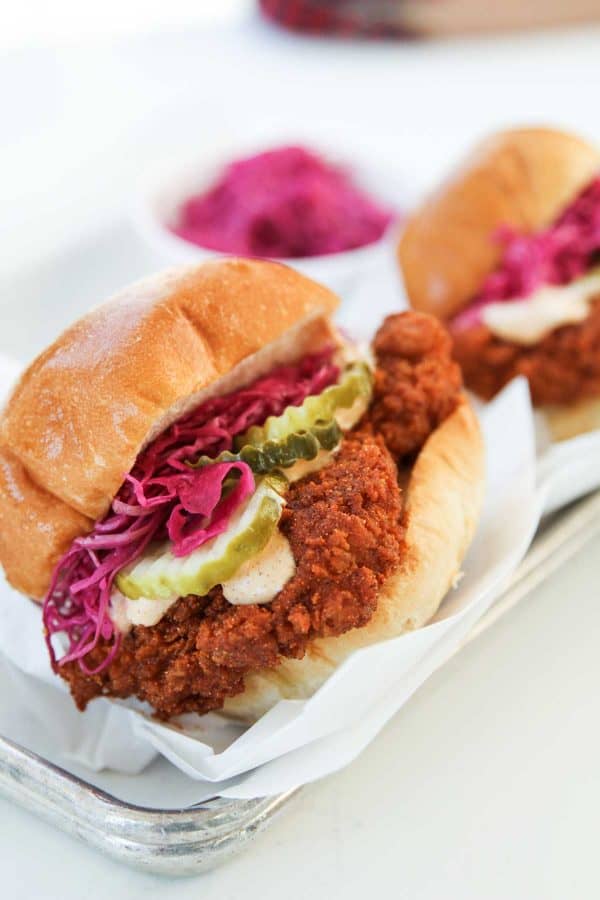 Hot Chicken Sandwich from Pretty Bird in Salt Lake City