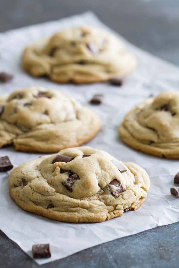 Giant Chocolate Chip Cookie Recipe - Dinner, then Dessert