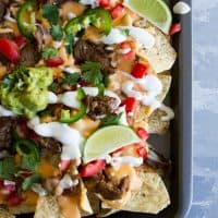 How to make Sheet Pan Beef Nachos Supreme