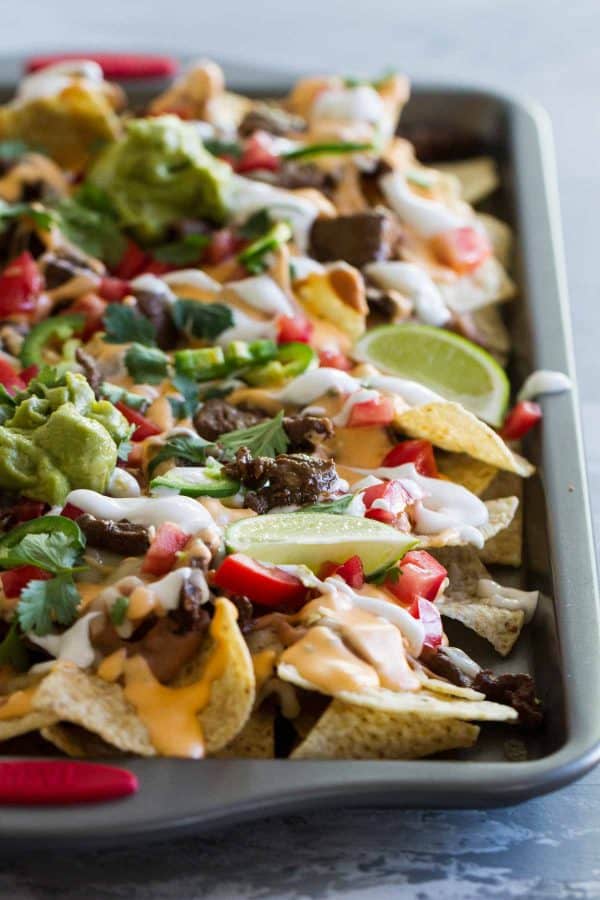 Sheet Pan Nachos Supreme