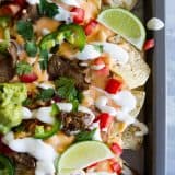 How to make Sheet Pan Beef Nachos Supreme