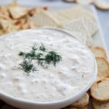 Easy Crab Dip Recipe with canned crab