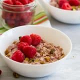 How to make Raspberry Overnight Oats Recipe