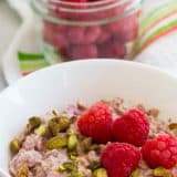 Raspberry Overnight Oats Recipe