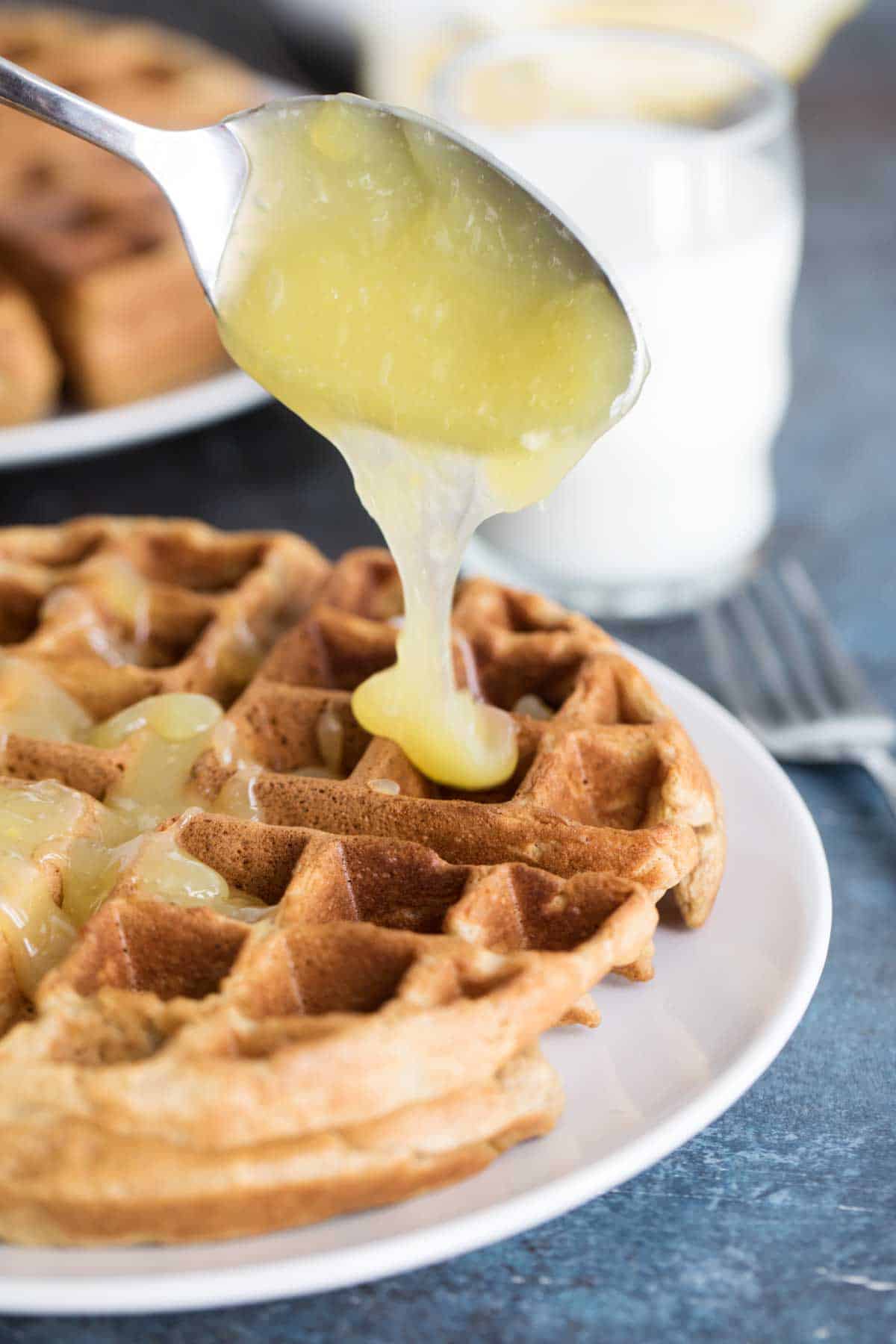 Lemon Sauce for Gingerbread Waffle Recipe