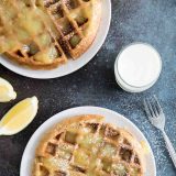 How to make Gingerbread Waffle Recipe with Lemon Sauce