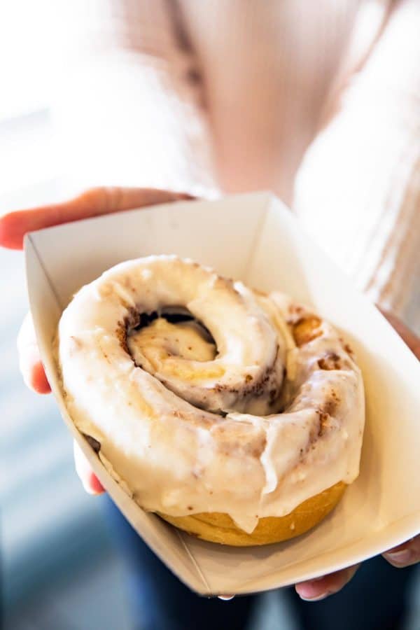 Cinnamon Roll from Dotties Kolaches in Heber City, Utah