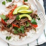 Slow Cooker Cuban Ropa Vieja