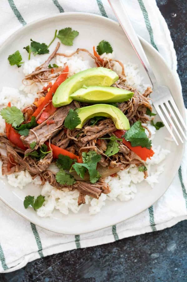 Slow Cooker Cuban Ropa Vieja